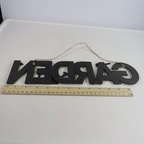 Wood GARDEN Gardening Themed Sign (dimensional) - Picture 2 of 9
